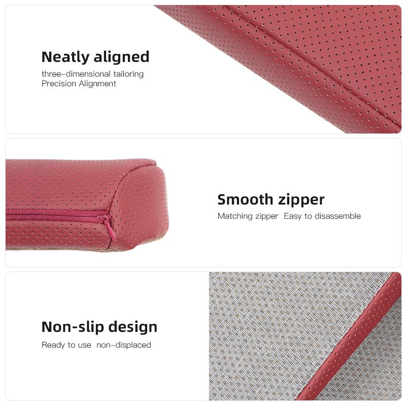 hijk1 Car Seat Cushion Height Increasing Cushion Accessories For VW GTI Polo Golf Passat Tiguan Jetta Beetle CC B6 Arteon/Car keychain