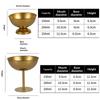Multipurpose Stainless Steel Goblet for Serving Ice Cream and Fruit Desserts