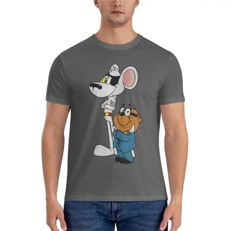 Danger Mouse And Penfold Gift Halloween Day Thanksgiving Christmas Day Classic Tshirt Summer Top Plain T Shirts Men
