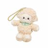 Creative Fluffy Sheep Keychain Soft Lamb Stuffed Doll Plush Sheep Doll  Backpack Pendant