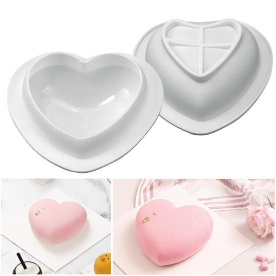 Декоративная форма для конфет Yousheng с антипригарным покрытием в форме романтического сердца, форма для десерта, инструменты для выпечки