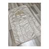 3 Pcs French Laced Embroidered Velvet Dowry Bridal Set Prayer Mat