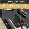 Adhesive Foam Rubber Sheet, 1/4" x 12" x 59", for Weatherproofing & Sealing