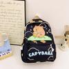 Capybara Themed Childrens Backpack With Durable Nylon Material And Cartoon Print For School Use