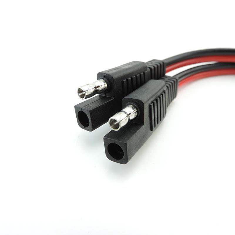 14AWG 20A 1 SAE на 2 SAE Удлинительный кабель питания Система солнечных панелей Разъем для автомобильного аккумулятора Разветвитель Быстроразъемная вилка