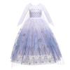 Frozen 2 Anna & Elsa Snowflake Princess Dress - Girls' Christmas Costume