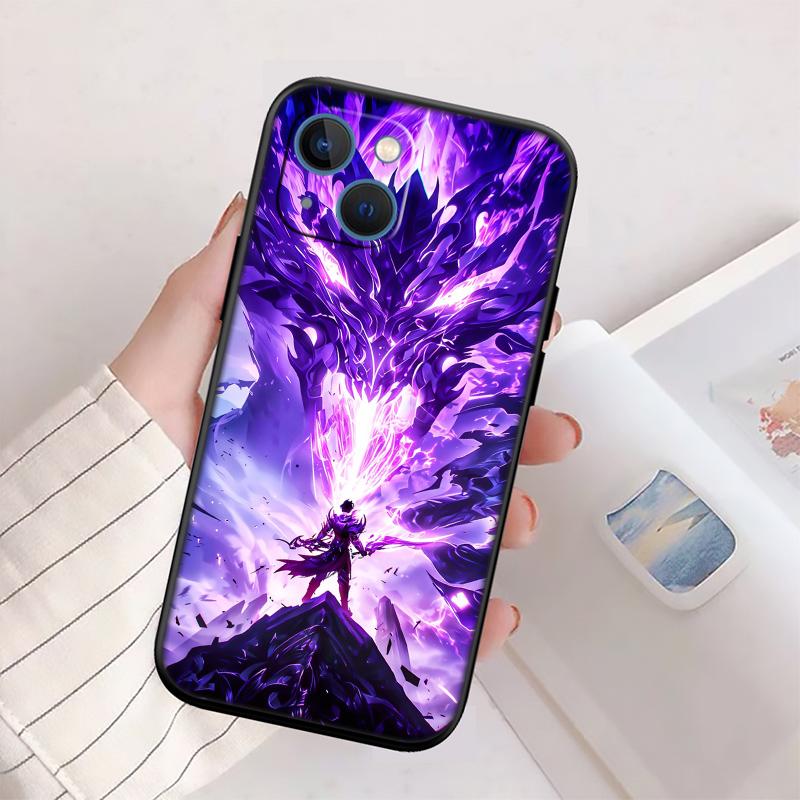 QE3 Anime Sung JinWoo Case for Samsung Galaxy M06 M15 M16 M35 M55 M56 A36 A42 A50 A50S A51 A52 A32 A33 A05 A05S A06 A16 A20