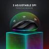 Беспроводная мышь, перезаряжаемая радужная мини-мышь для ноутбука, беспроводная мышь с бесшумным щелчком, светодиодная RGB-подсветка для ПК, компьютера