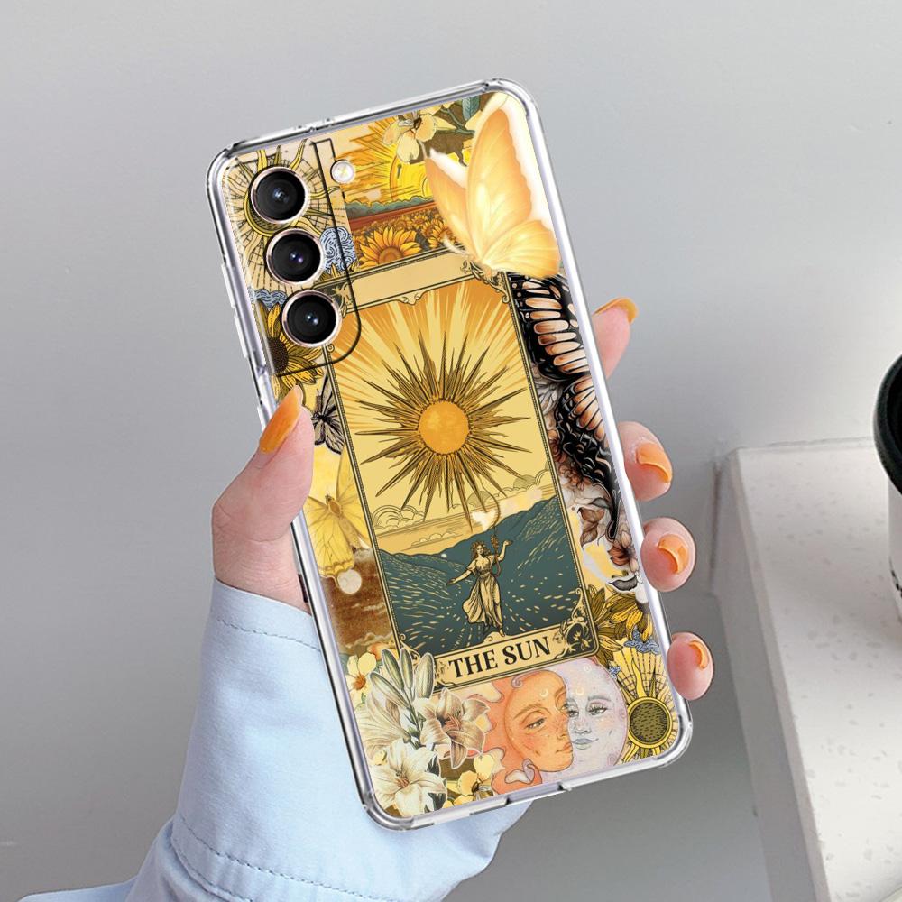 Чехол для телефона Samsung Galaxy S26 S25 S24 S23 S22 Ultra S20 S21 FE 5G Plus Мягкий прозрачный чехол ART эстетичный коллаж Венера