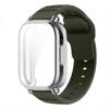 Дышащий силиконовый ремешок+ТПУ защитная пленка для экрана для Redmi Watch 5 Active Band Мягкий чехол для Redmi Watch 5 Lite Спортивный ремешок Correa