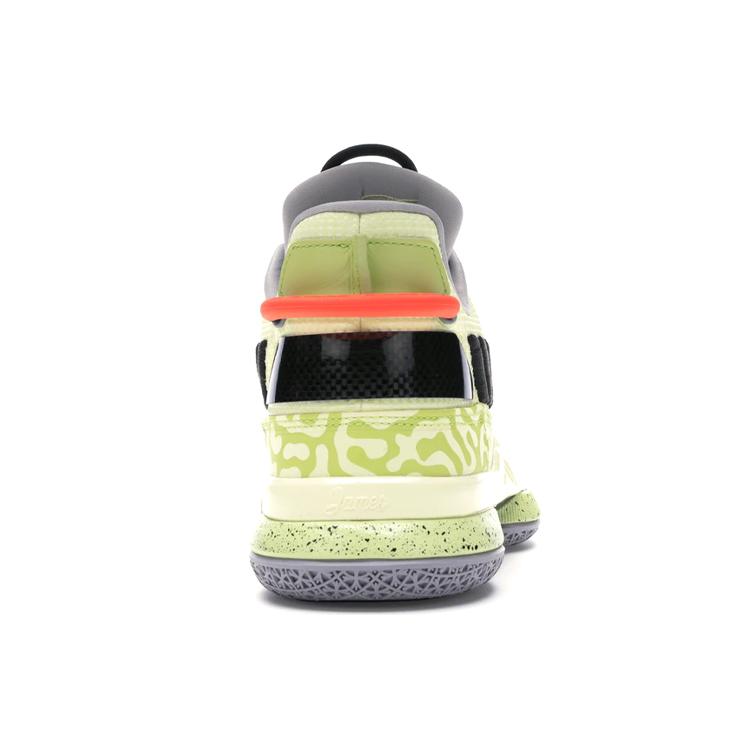 Li Ning WOW 7 Way Of Wade 7 Амортизация Легкие Низкие Баскетбольные Кроссовки Мужские Зеленый Белый ABAN079-13