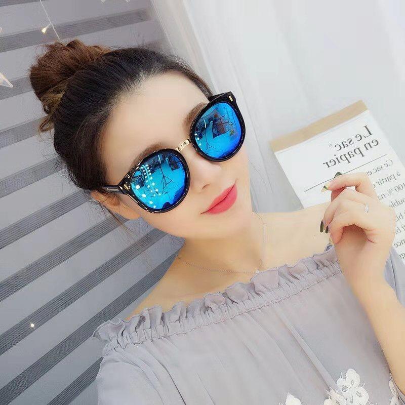 Classic Small Frame Round Sunglasses Women/Men Brand Designer Alloy Mirror Sun Glasses Vintage Arrow Sunglasses