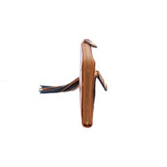 Zipper Long Wallet 35185 Mustard [Dakota] L-shaped 3.