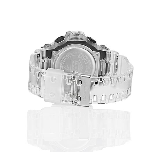 Casio Мужские кварцевые часы GA-700SKE-7A из смолы, водонепроницаемые 200 м, аналоговые, ударопрочные