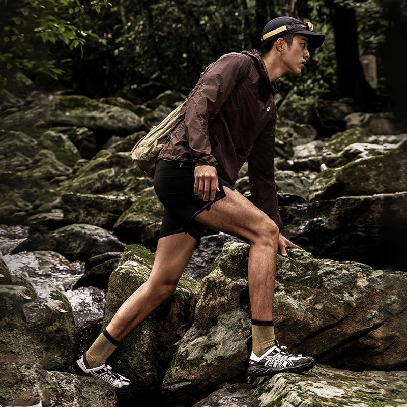 Asics Gel-Sonoma Синтетическая кожа TR Удобные Универсальные Амортизирующие Прочные Низкие Повседневные Кроссовки Унисекс Повседневная Обувь Черный 1203A719-100
