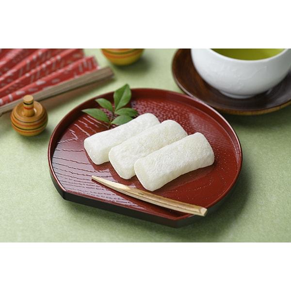 Kaga Domain Эттю-Тояма Хабутаэ Моти (Рисовый пирог Хабутае) 12шт. Вагаси