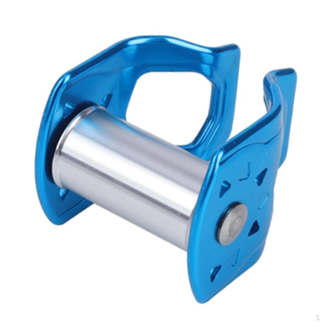 Aluminum Alloy Slackline Pulley Sport Sturdy Easy To Install Portable Zipline Parts