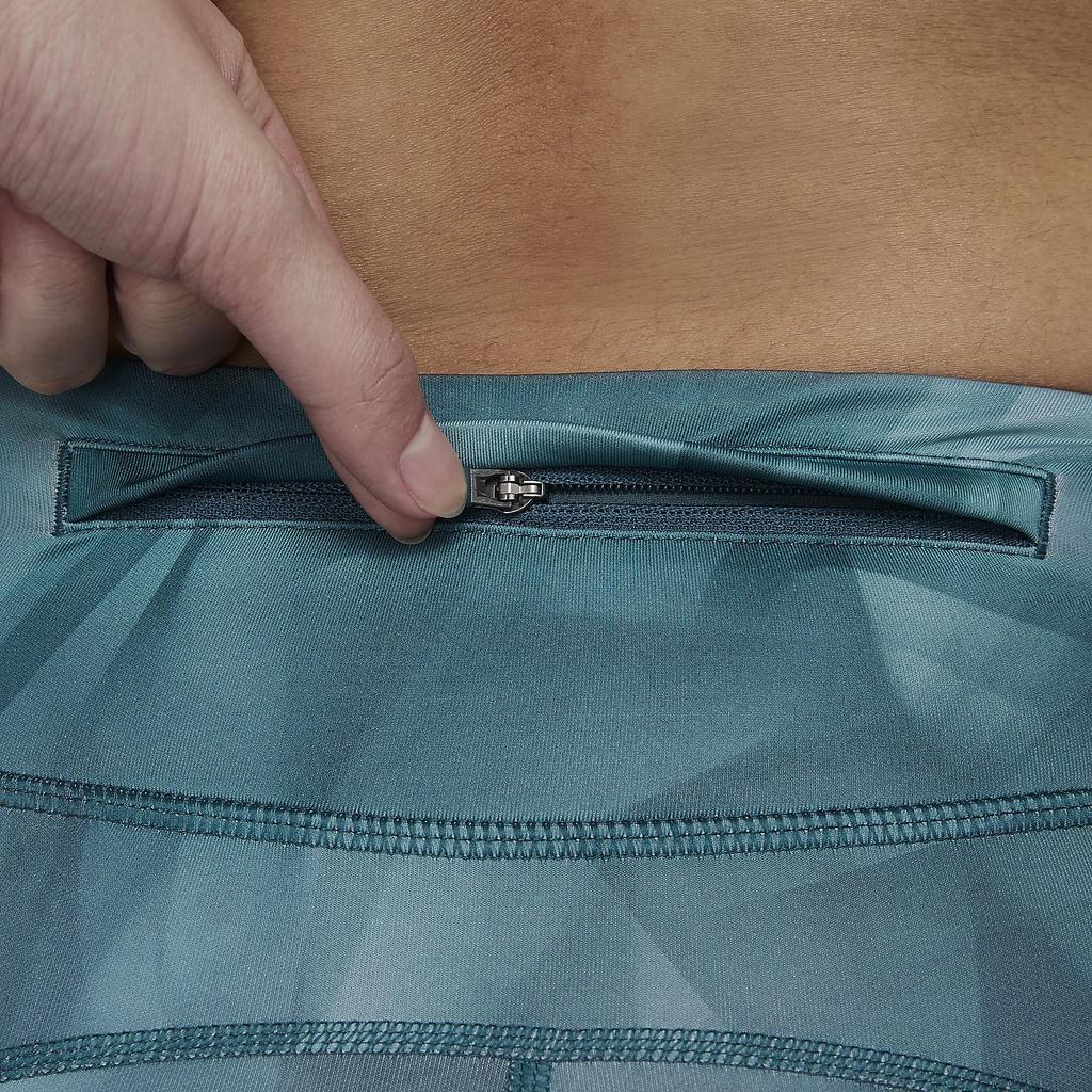 Nike Epic Faster Run Division 7/8 повседневные спортивные брюки для бега, тренировок, фитнеса, женские брюки темно-бирюзового цвета CZ9237-393