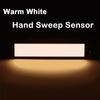 Ultra-thin USB LED Cabinet Light Hand Sweep / PIR Motion Sensor LED Rechargeable Aluminum Kitchen Lamp Portable Night Lighting