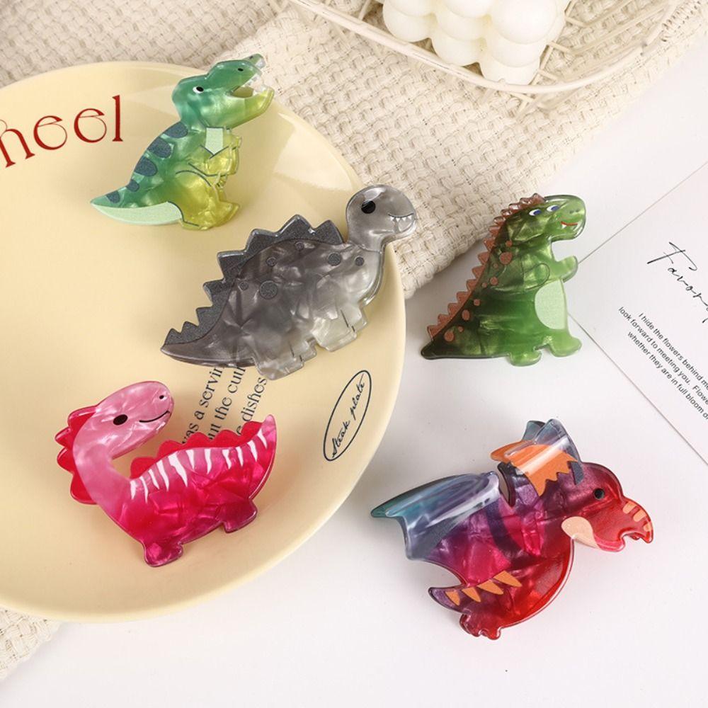 Tyrannosaurus Rex Dinosaur Hair Claw Stegosaur Cartoon Hair Clip  Children