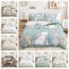 Three-Piece Bunny Children'S Quilt Cover Digital Printing Kit Bedding Batch
