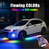 Car Underglow Neon Accent LED Strip Lights App Control RGB Auto Exterior Underbody Decorative Ambient Atmosphere