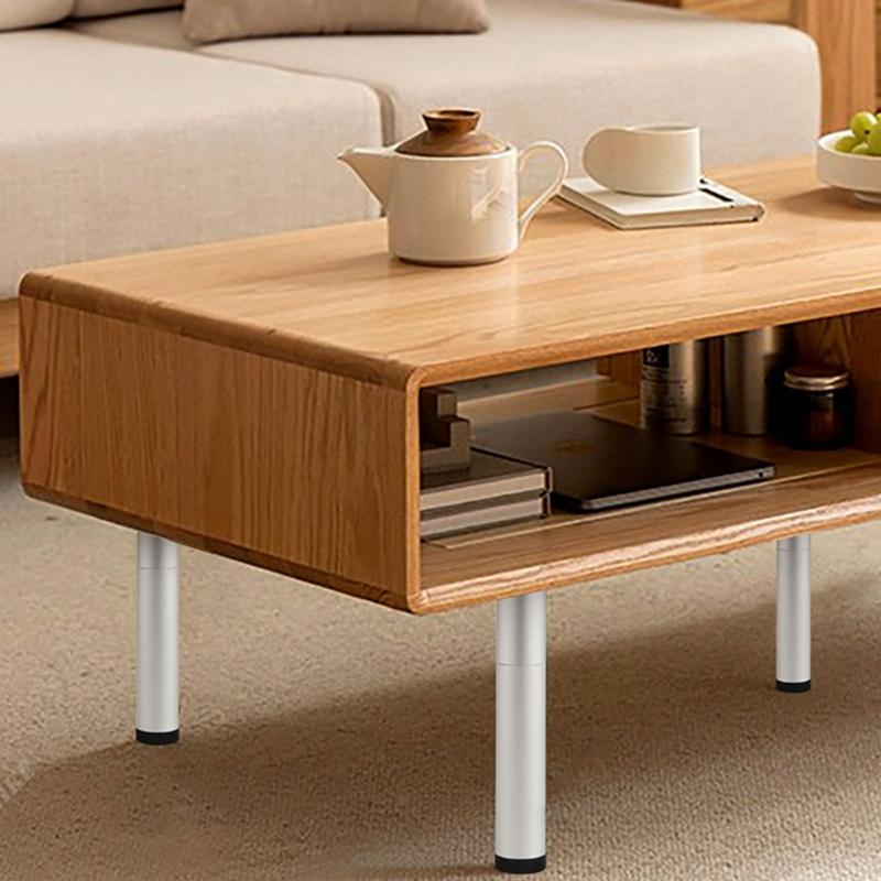 Регулируемые по высоте ножки-опоры для мебели, тяжелый тип, из алюминиевых сплавов, подставки для каркаса кровати, удлинители ножек с нескользящим основанием