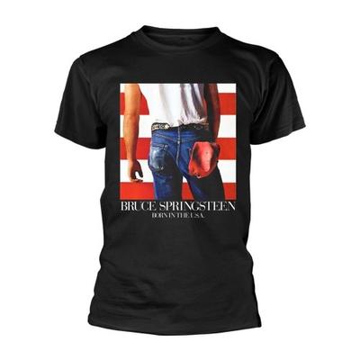 Bruce Springsteen Футболка унисекс для взрослых, рожденных в США