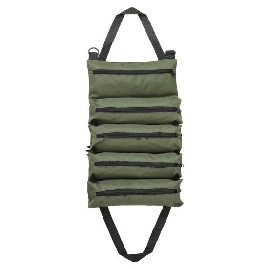 Сворачиваемая сумка для хранения инструментов Сверхпрочная ткань Оксфорд Водонепроницаемая Складная Портативная Сумка-органайзер для электрика Автомобильная Аппаратная Сумка для хранения инструментов