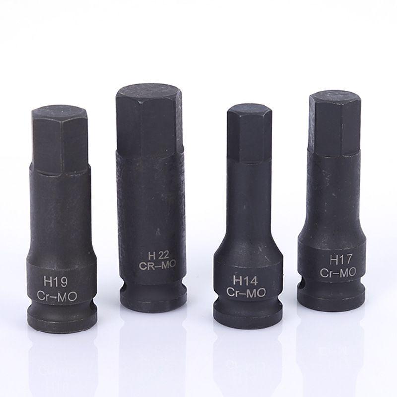 Набор пневматических шестигранных головок Golden Lion: 1/2" Большой интегрированный удлинительный ключ с летающим наконечником