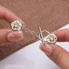 Triangle Close Neckline Decorative Brooch Crown Star Fixed Clothes Pin  Loose Jeans