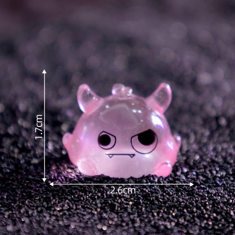 Micro-landscape Creative Glow-in-the-dark Little Monster Cute Particle Decorative Accessories Mini Halloween Ornaments
