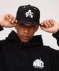 AVIREX x NEW ERA 9FIFTY SNAP BACK CAP TYPE F AC, Men's, 010, Black, 783-4174003