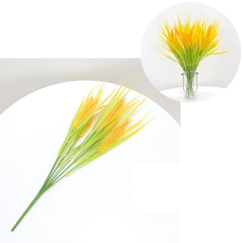 Flower Decoration Artificial Wheat Ears Gold Golden Wheat Bouquet Table Decorations