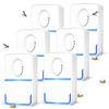 6 Pack Pest Repellent Ultrasonic Plug In Rodent Mouse Mosquito Bug Insect Spider Repeller No Harm