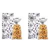50pcs/pack Spider Printed Halloween Candy Bags Clear Party Wrapping Supplies  Party Supplies
