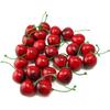 100Pcs Artificial Lifelike Cherries Red Fake Cherries Fruit Cherry for Faux Sundae and Cupcakefor Home Party Decoration Artificial Plants and Flowers