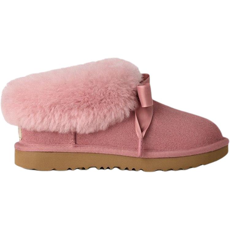UGG Теплые повседневные низкие кроссовки Розовые Детские 1171200K-PDW