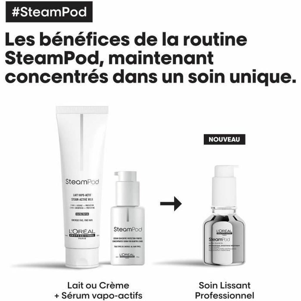 L'Oreal Professionnel, SteamPod, Hair Serum, For Smoothening, 50 ml