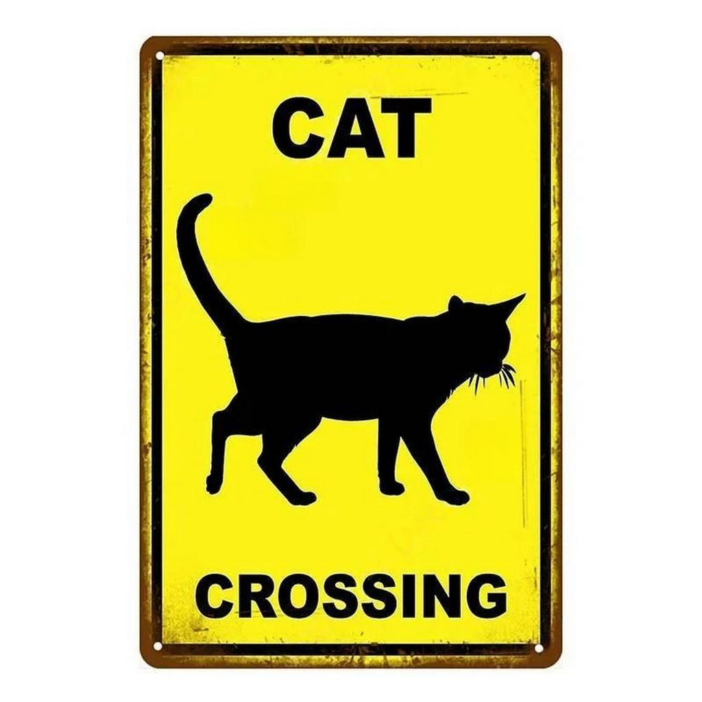 Decor Warning Vintage Metal Tin Signs Beware Dog Kisses Funny Poster Decor for Cafe Garage Bar Pub Club Man Cave Wall Decoration