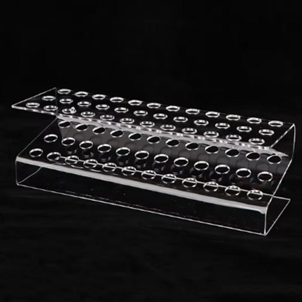 12/24/36/48 Holes Acrylic Pen Holder Clear Stationery Display Stand Beauty