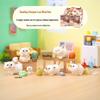 Chao Wan Super Stable Emotion Little Fairy Luo - Second Wave Flocked Blind Box Cute Desktop Decoration Ornament.