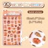 Наклейки-конфеты Желе Капибара 3D Милые Животные Наклейки Для DIY Скрапбукинга Книги Японский Стиль Наклейка На Чехол Телефона