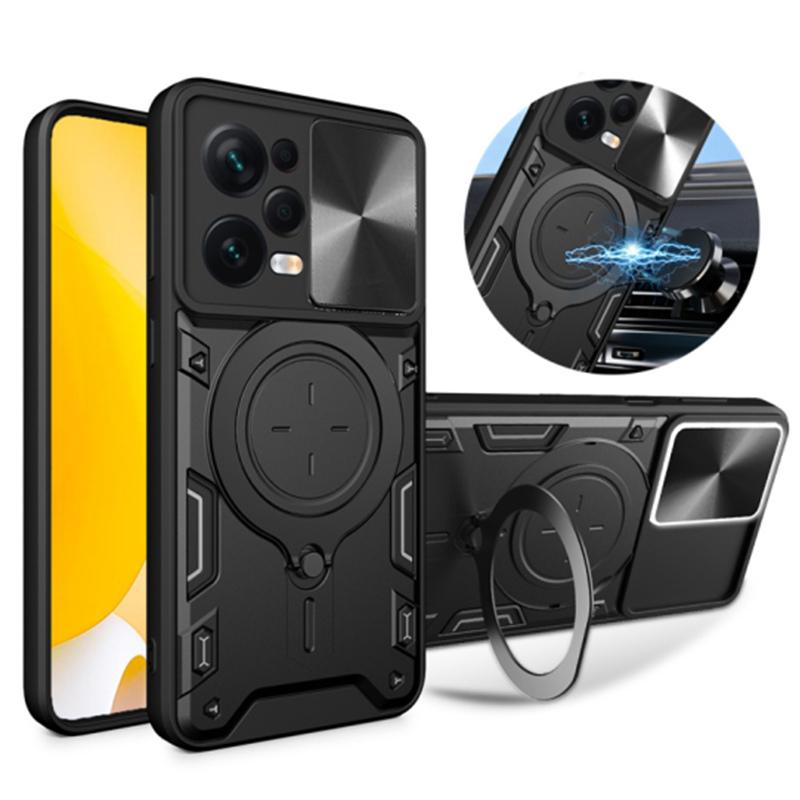 Чехол для Poco X5 Pro 5G, защитный чехол для объектива камеры Poko Little X5 X5 Pro X5pro, защитный чехол с магнитным держателем и кольцом