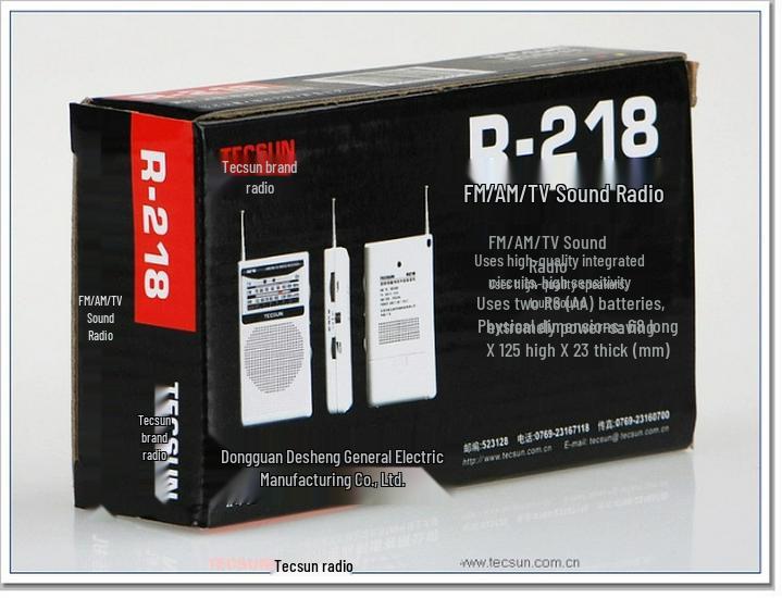 Карманный FM/AM радиоприемник Tecsun R-218