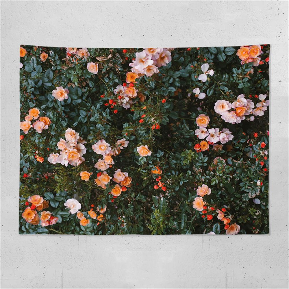 Autumn Field Window Background Cloth Bedroom Headboard Hanging Cloth Decorative Wall Cloth Tapestry Aesthetic Room Decor