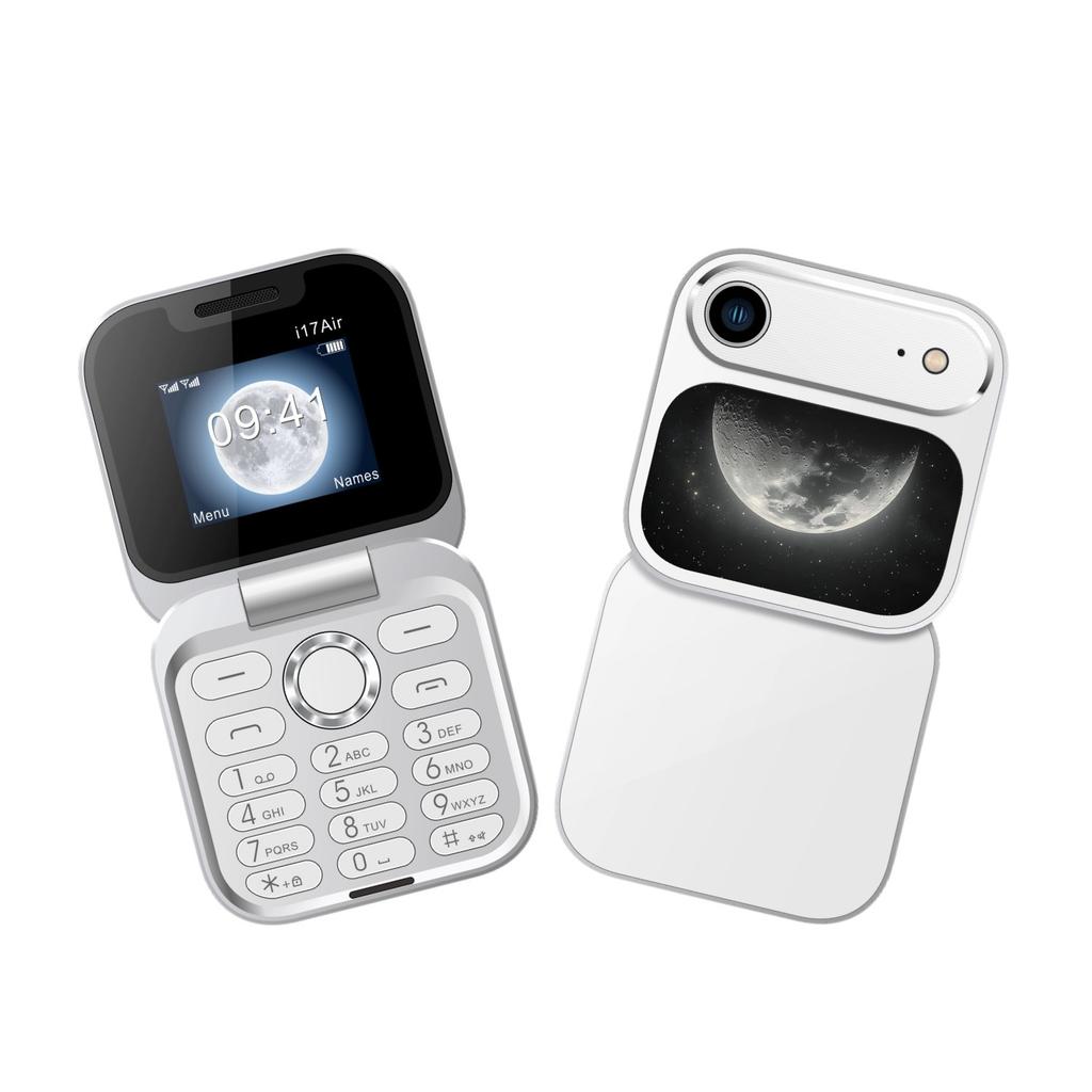 I17Air Mini Button Mobile Phone Folding Function Machine Translation Cover Pocket Female Personality Mobile Phone