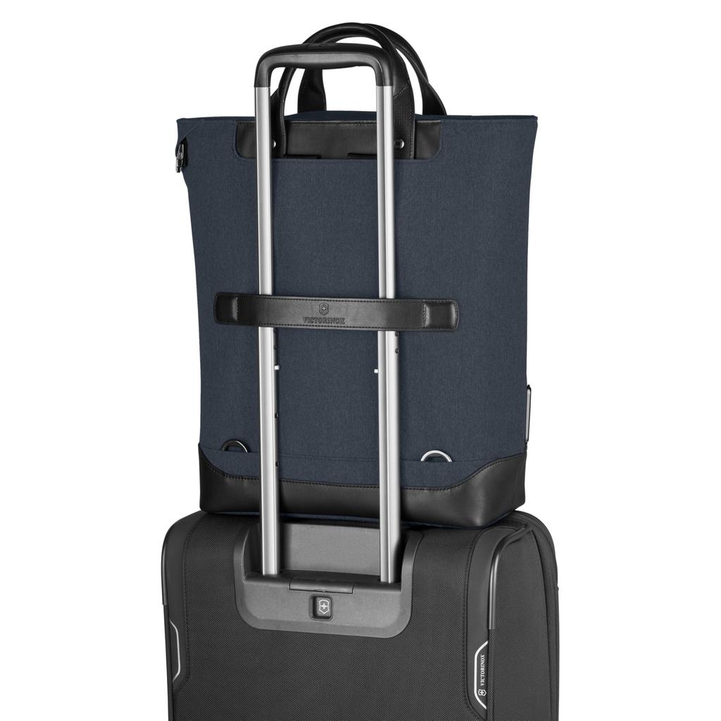 Сумка-тоут Victorinox Architecture Urban2 с карманами для ноутбука и планшета 612672, 2-сторонняя, 15-дюймовая, 13,3-дюймовая, 20 л, синяя,