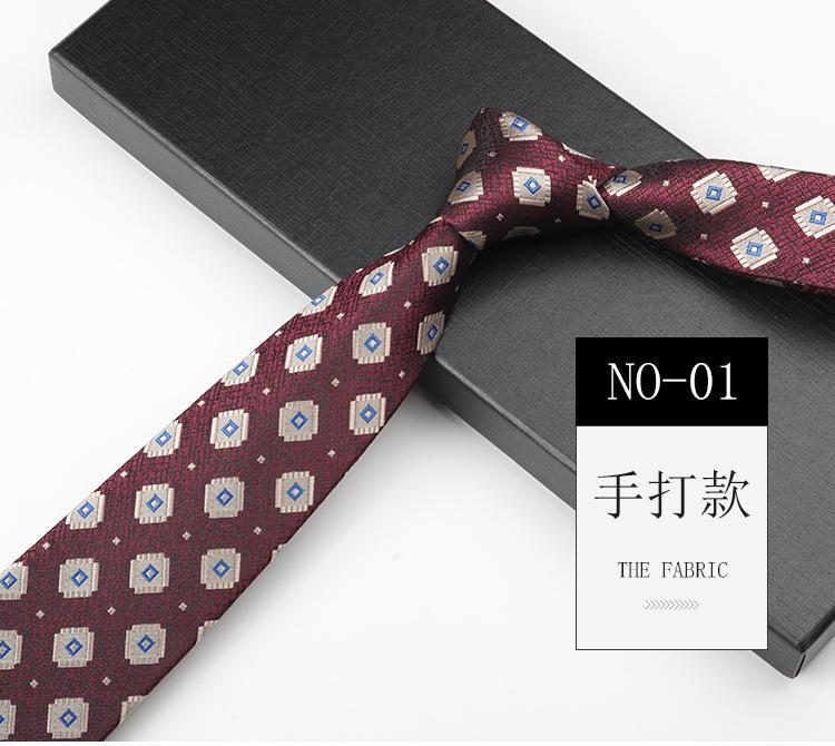 Красный галстук Мужской свадебный костюм шафера Костюм жениха Свадебное платье Деловой узор Ручная вязка