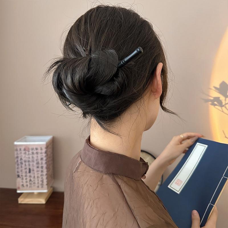 Ручная работа из лисы, винтажные женские палочки для волос в китайском стиле, модные аксессуары для длинных волос для девочек